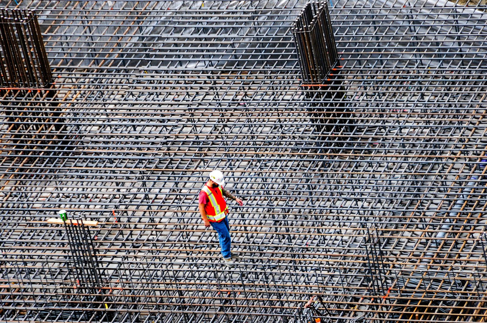 Reinforcement inspection on site